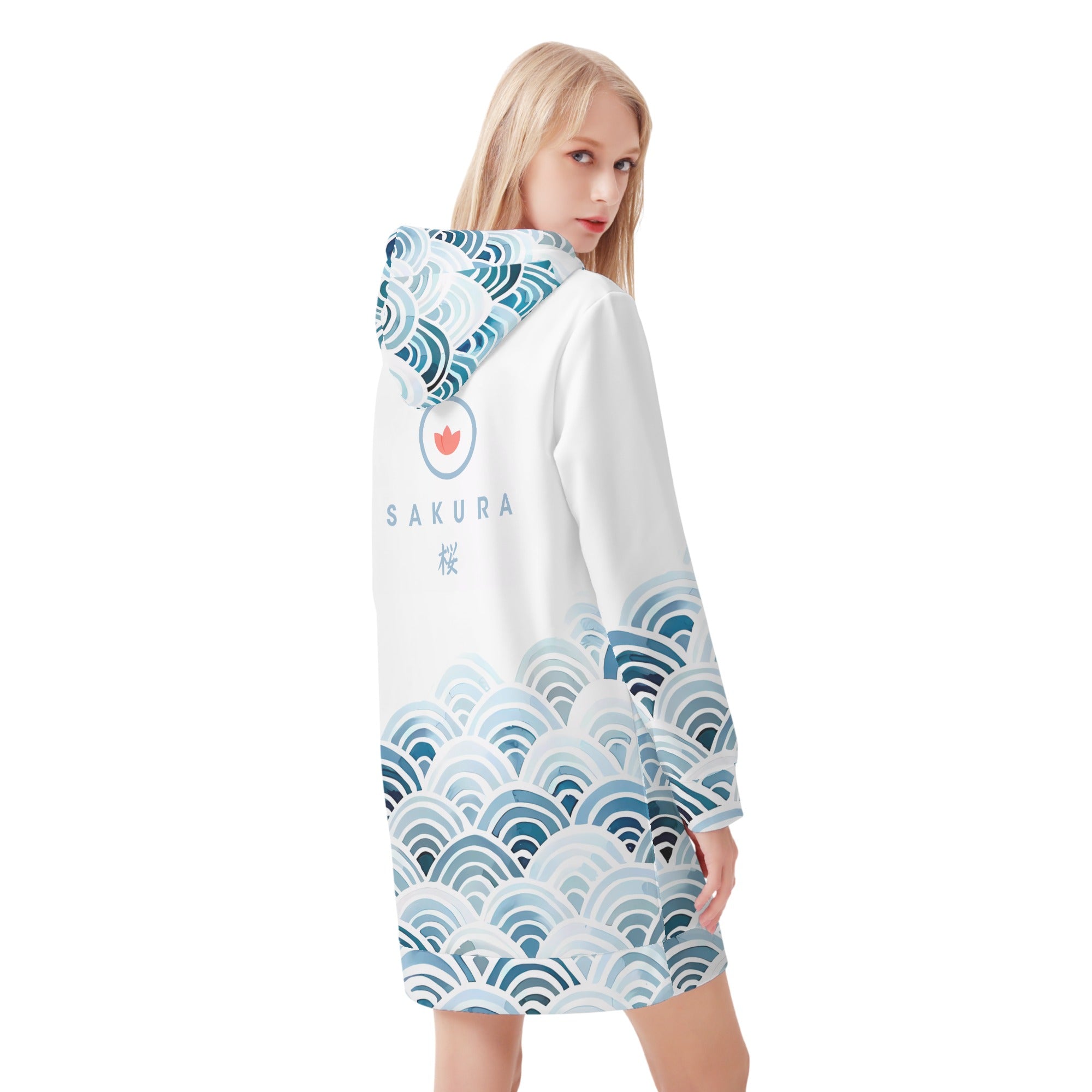 Vestido Hoodie - Sakura / Flor de cerezo