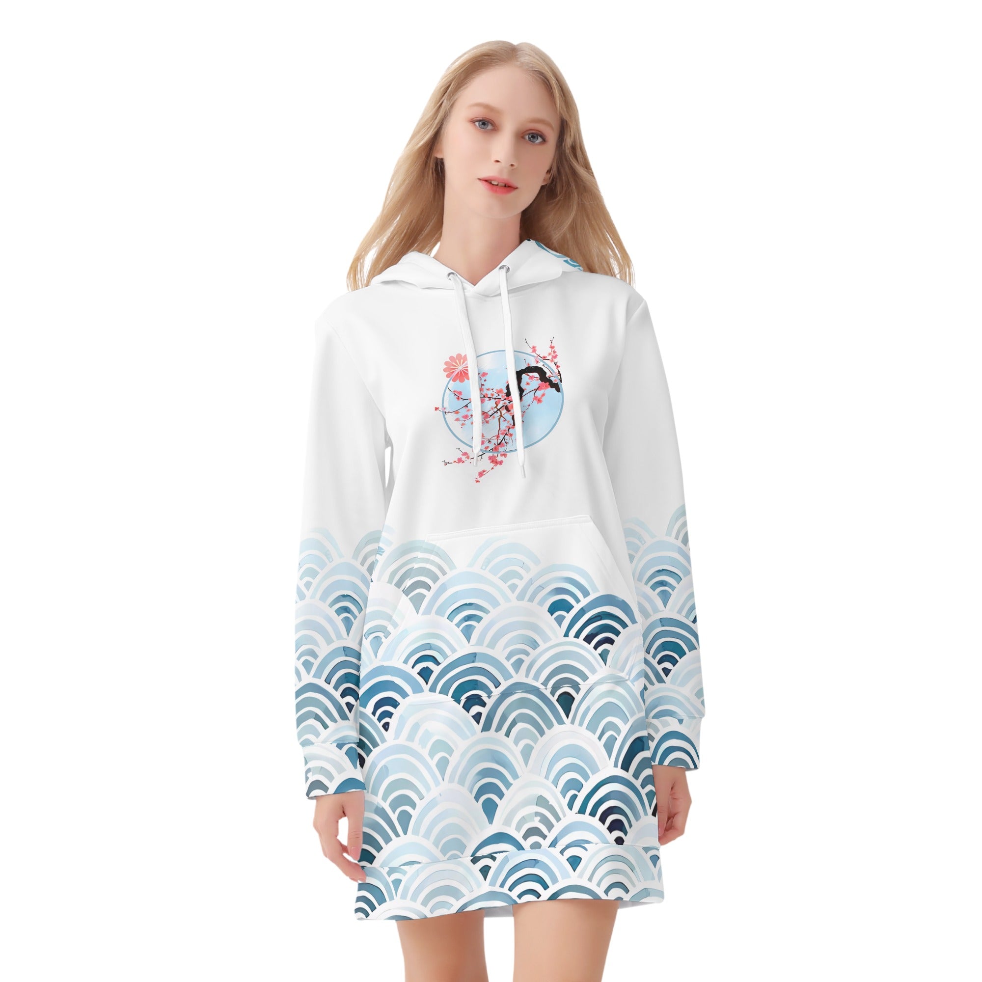 Vestido Hoodie - Sakura / Flor de cerezo