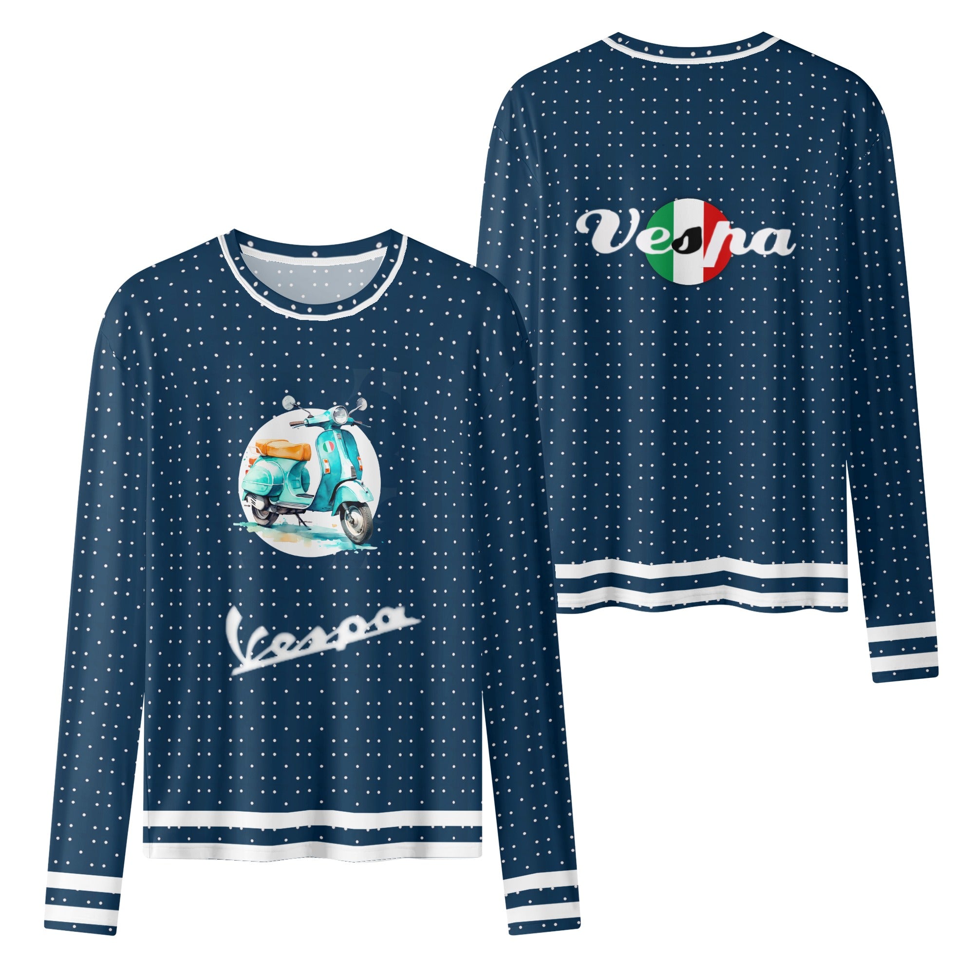 Camiseta Manga larga  - Vespa retro vintage