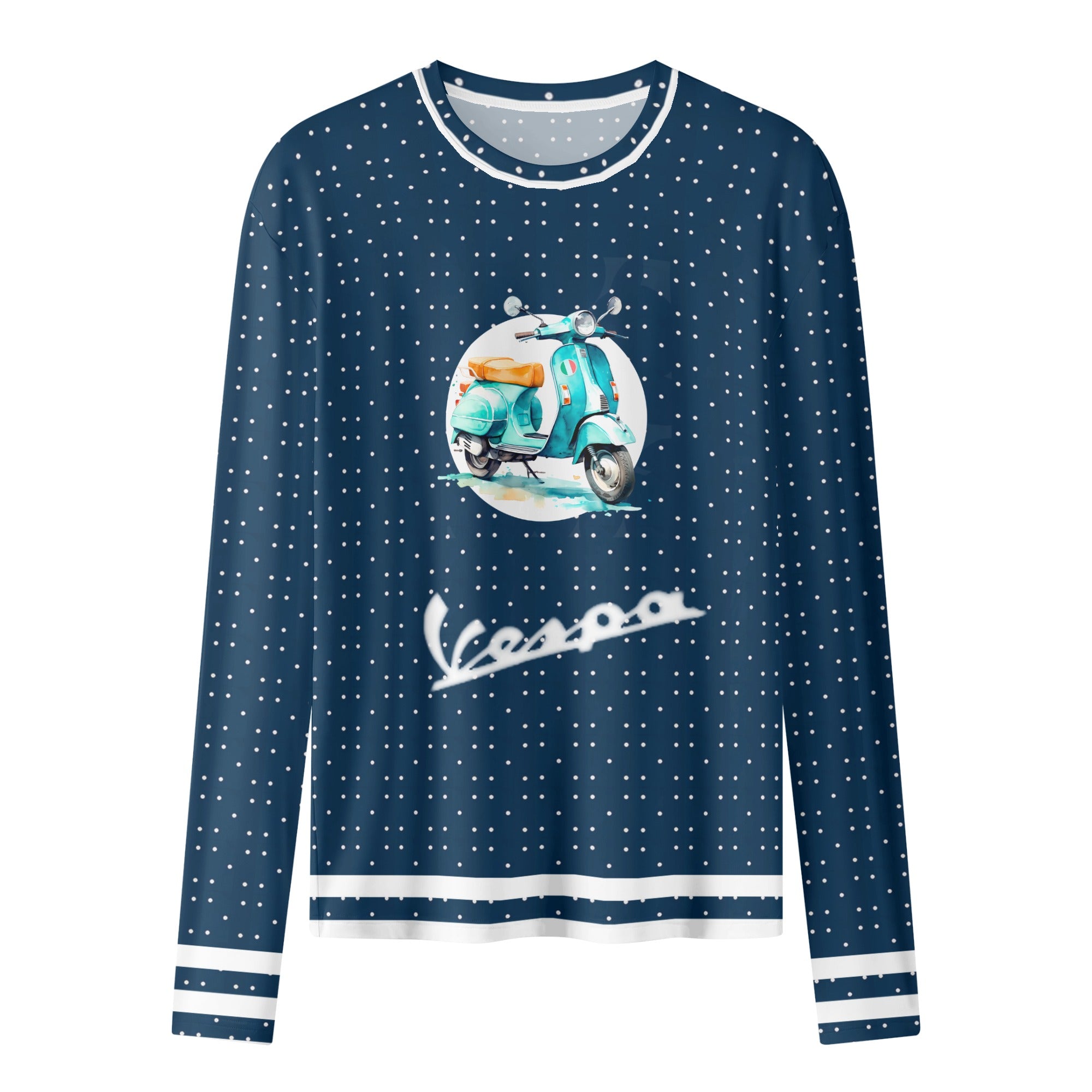 Camiseta Manga larga  - Vespa retro vintage