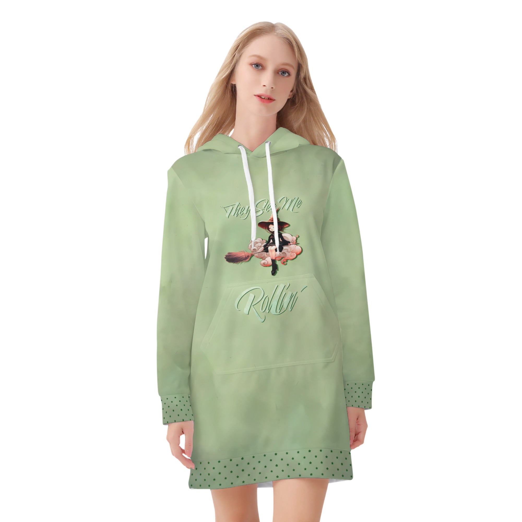 Vestido Hoodie -  They see me Rollin´