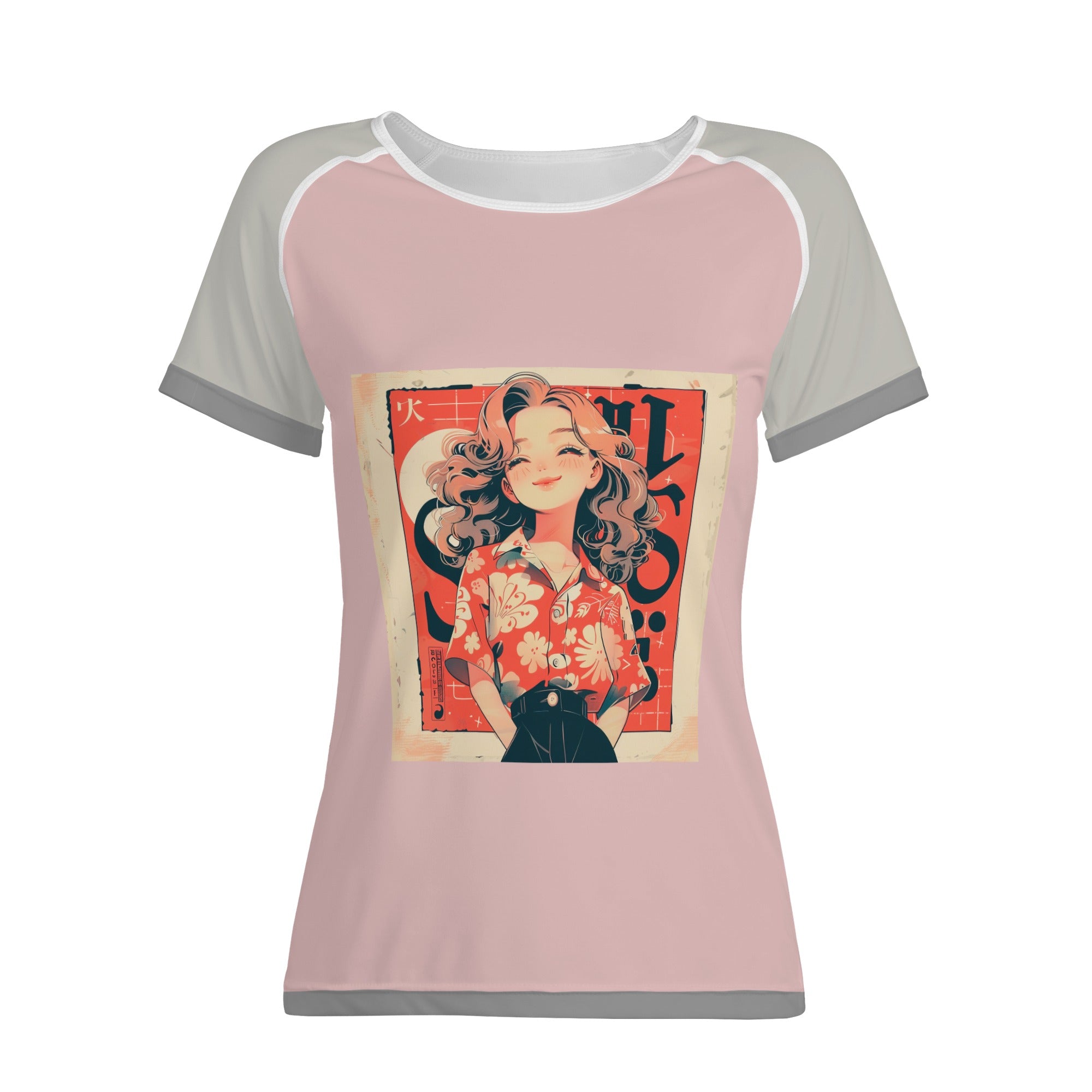 Camiseta estilo Magazine diseño retro Japonés