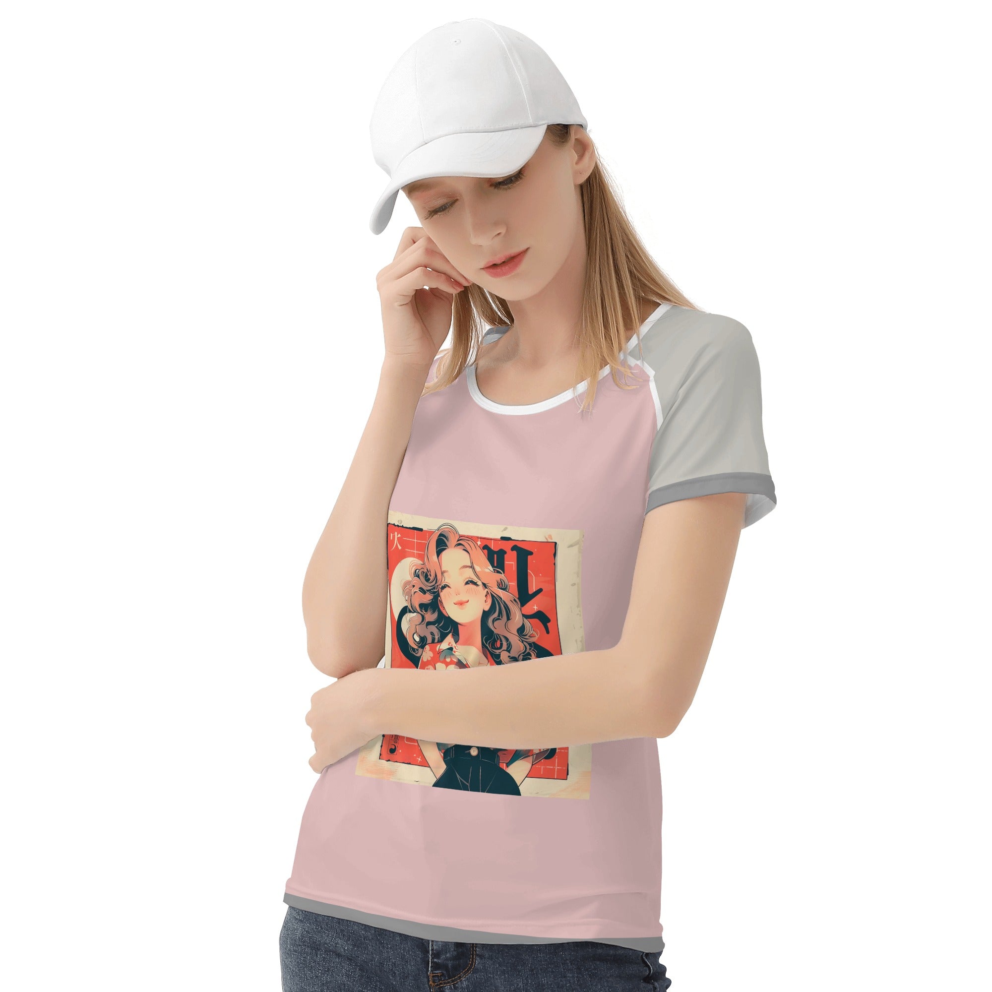 Camiseta estilo Magazine diseño retro Japonés