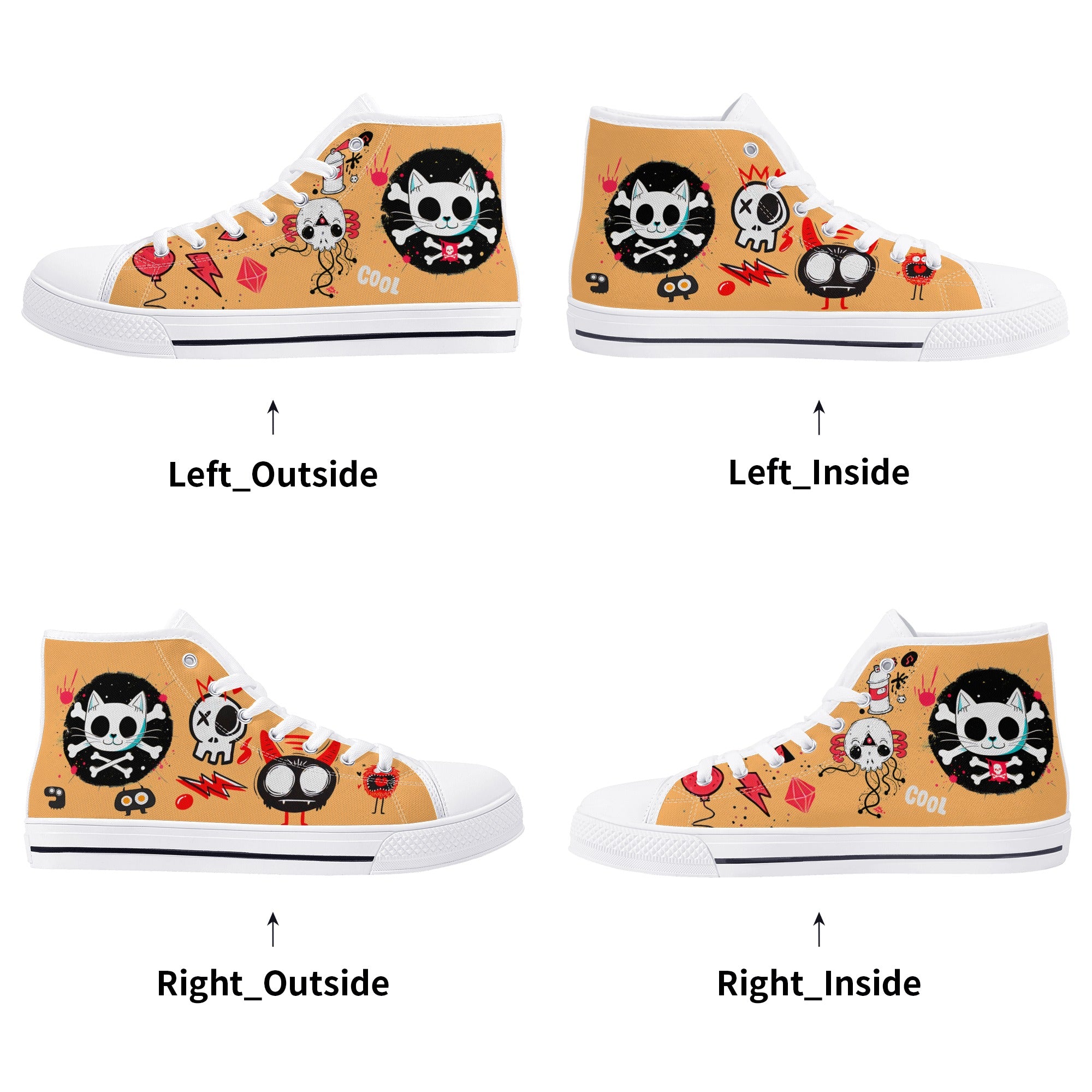 Clásicas Playeras estilo Converse All Star - Graffity