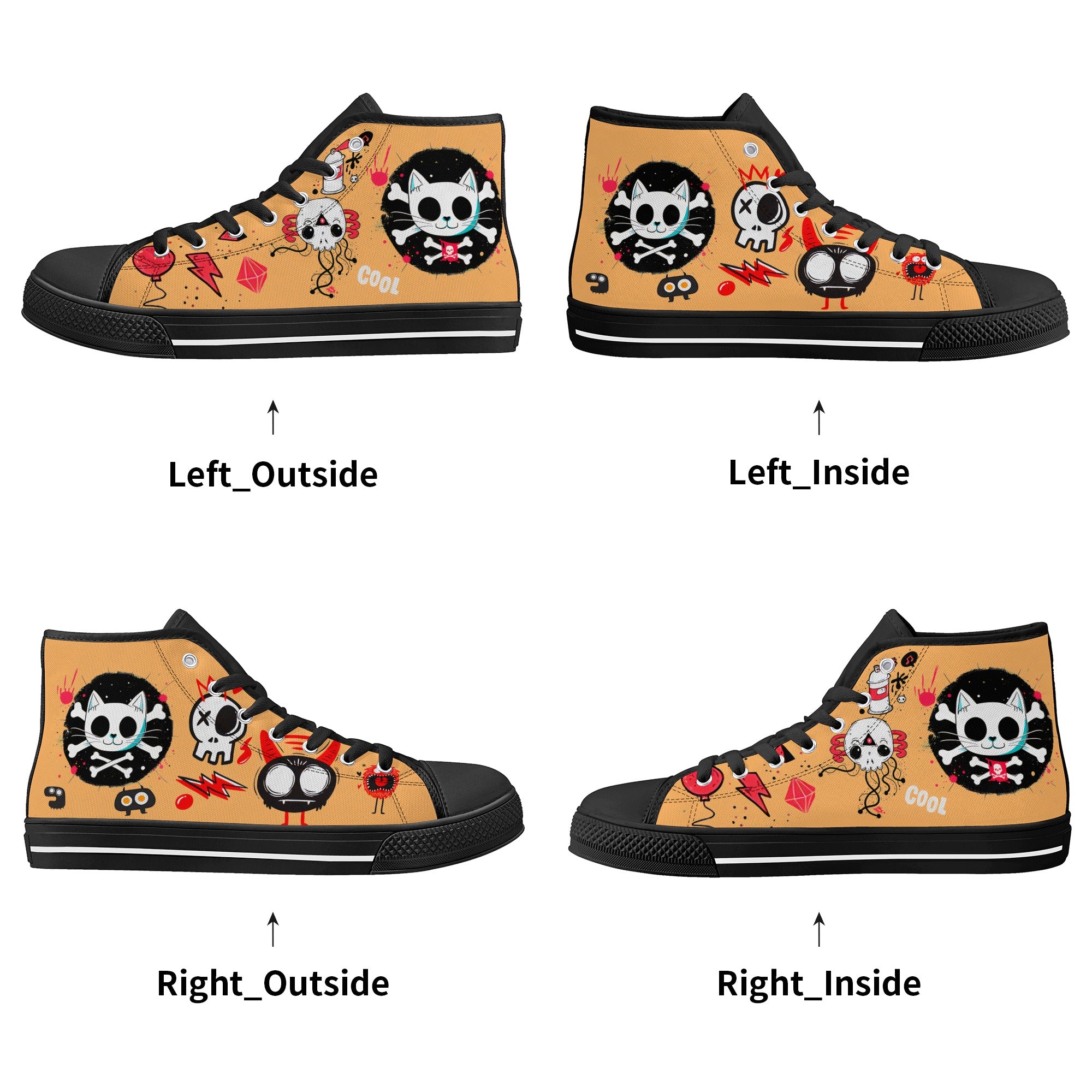 Clásicas Playeras estilo Converse All Star - Graffity