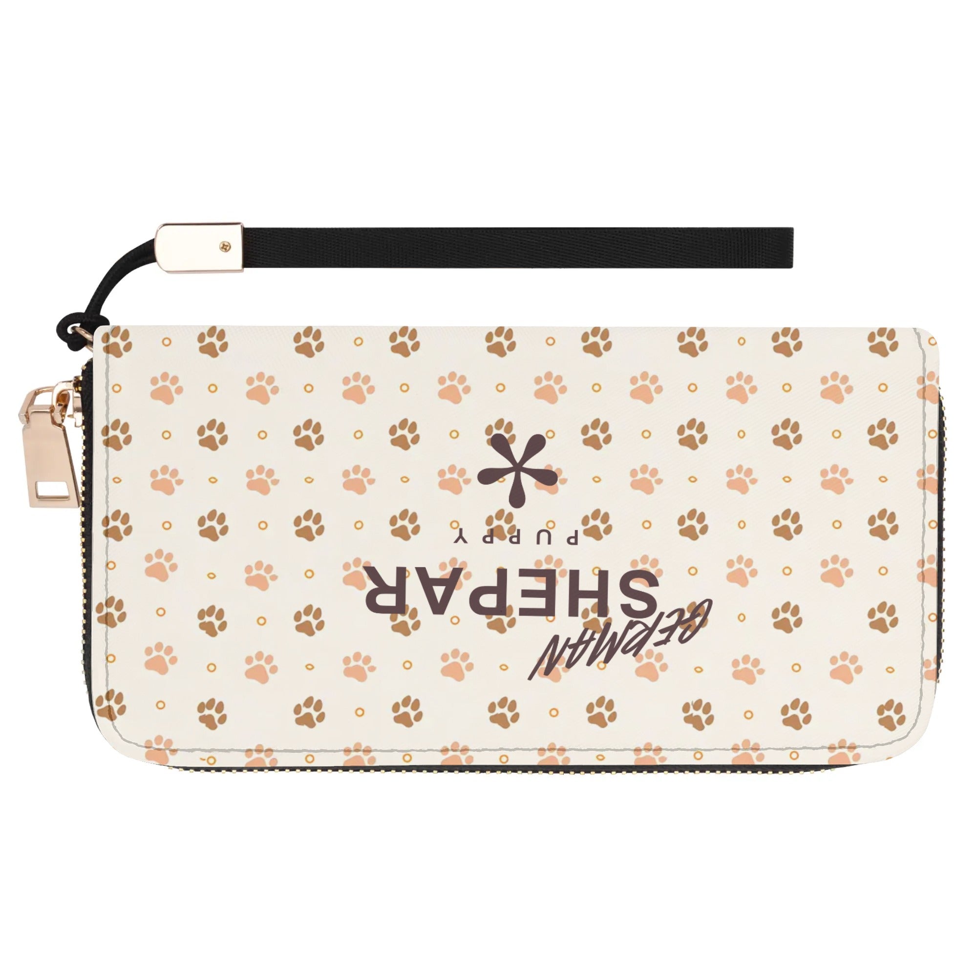 Cartera cremallera hierro Pastor Aleman