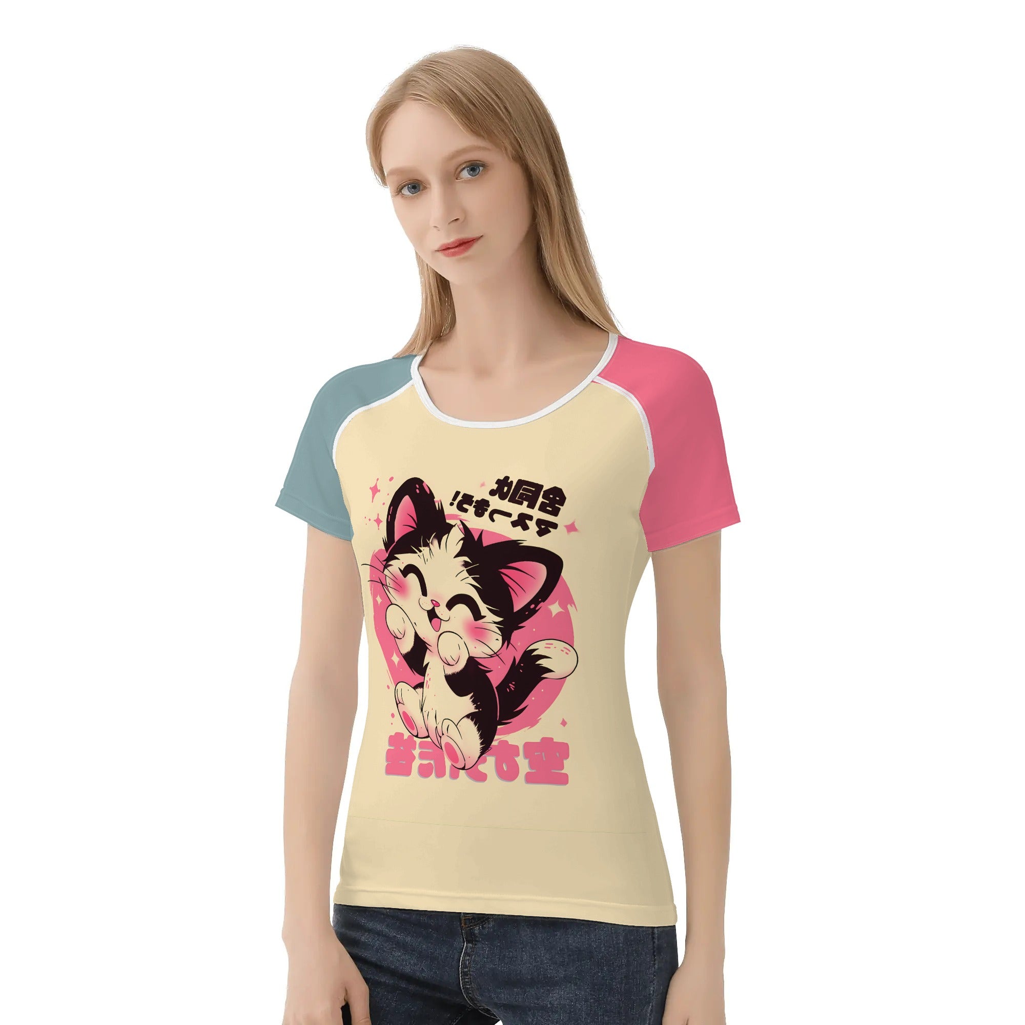Camiseta Magazine diseño retro -- Gato Estilo vintage