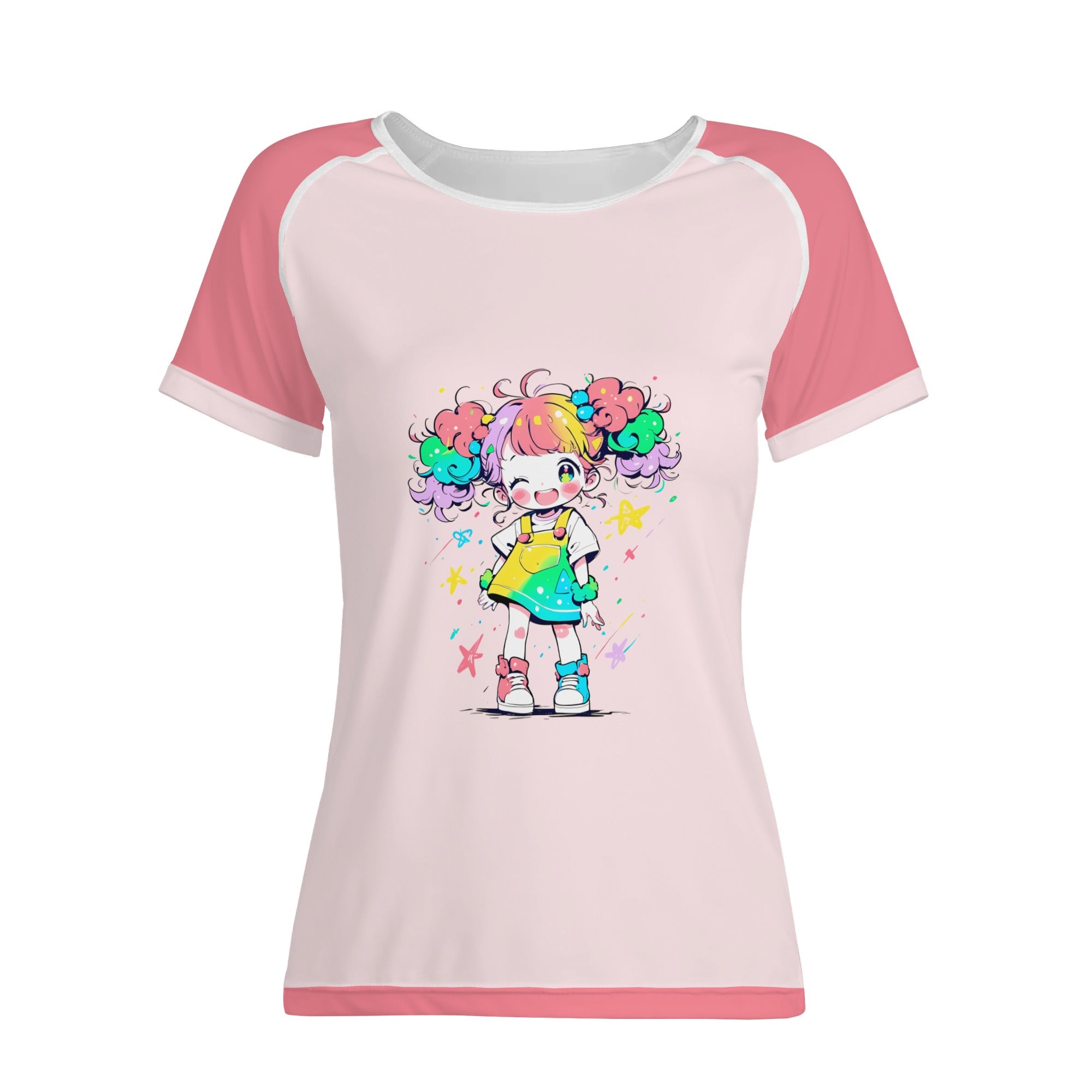 Camiseta  diseño Niña  japones