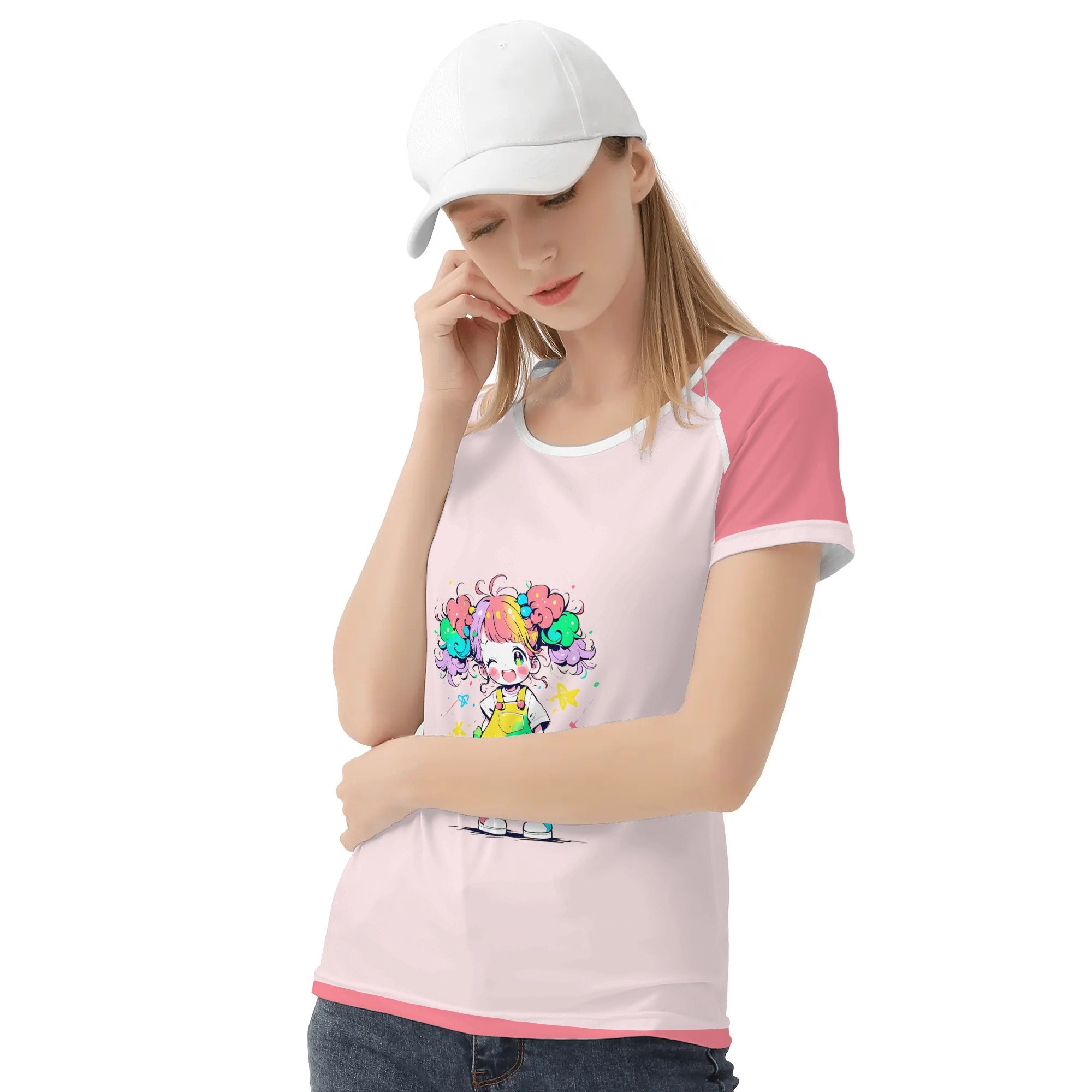 Camiseta  diseño Niña  japones