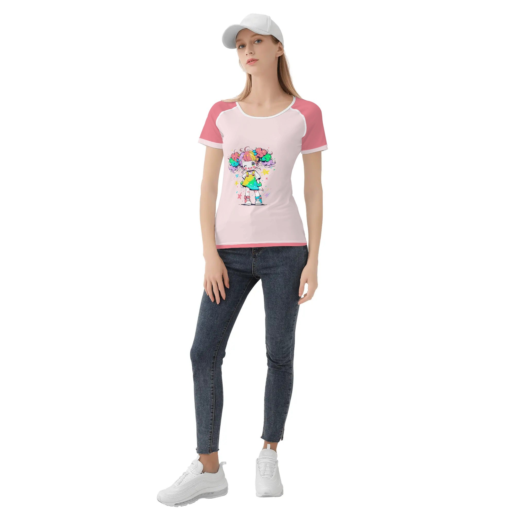 Camiseta  diseño Niña  japones