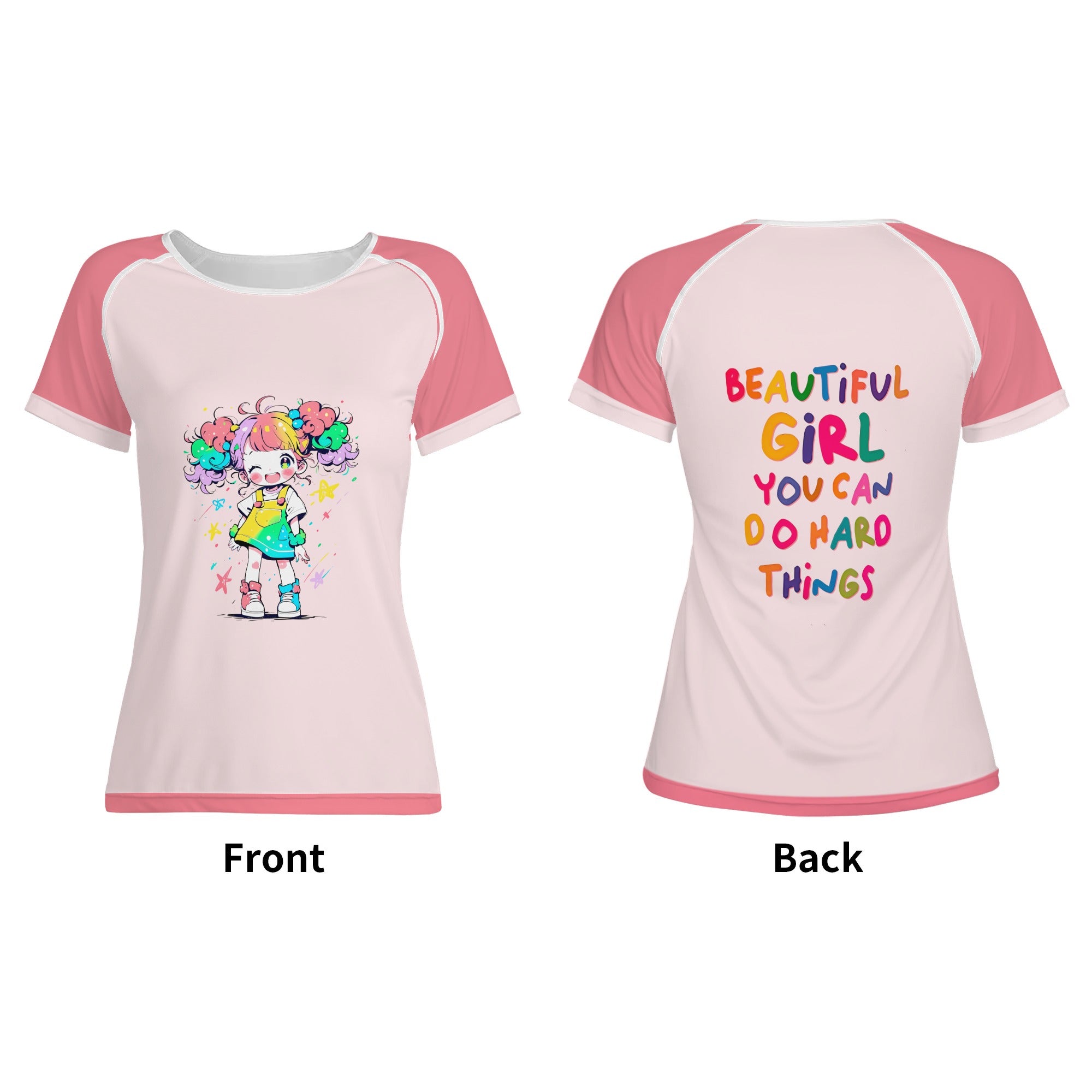 Camiseta  diseño Niña  japones