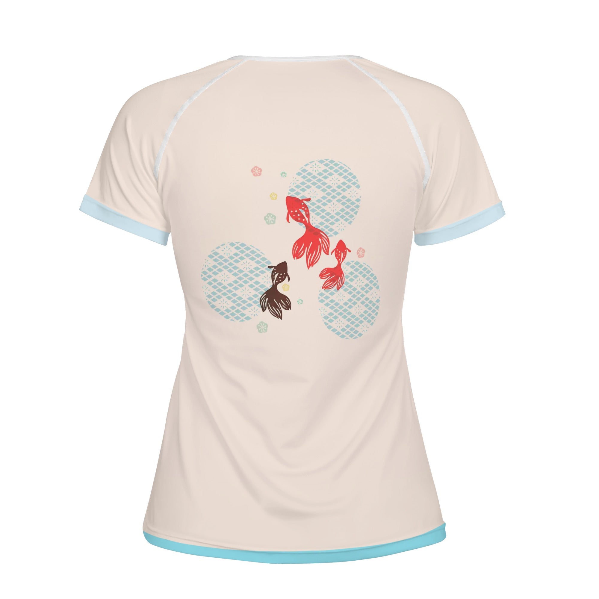 Camiseta mujer manga corta kawaii - Gata Kimono