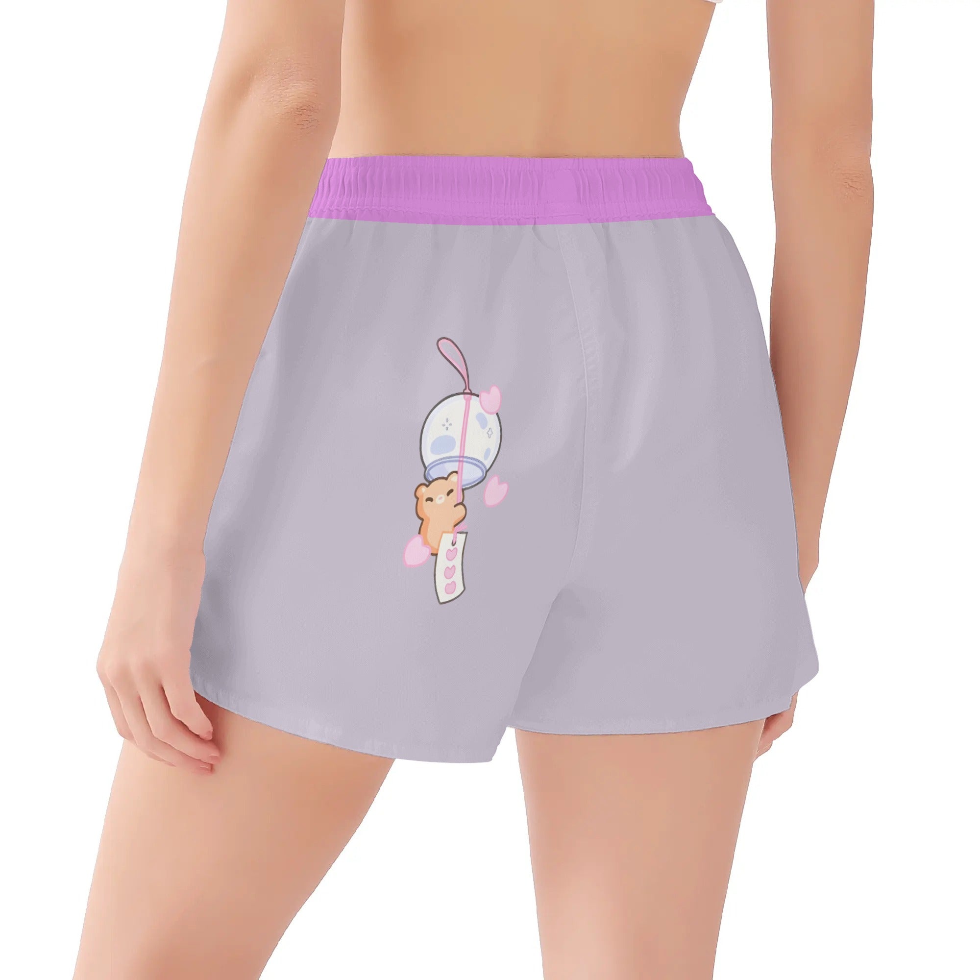 Shorts Mujer Playa Casual -- Personaje