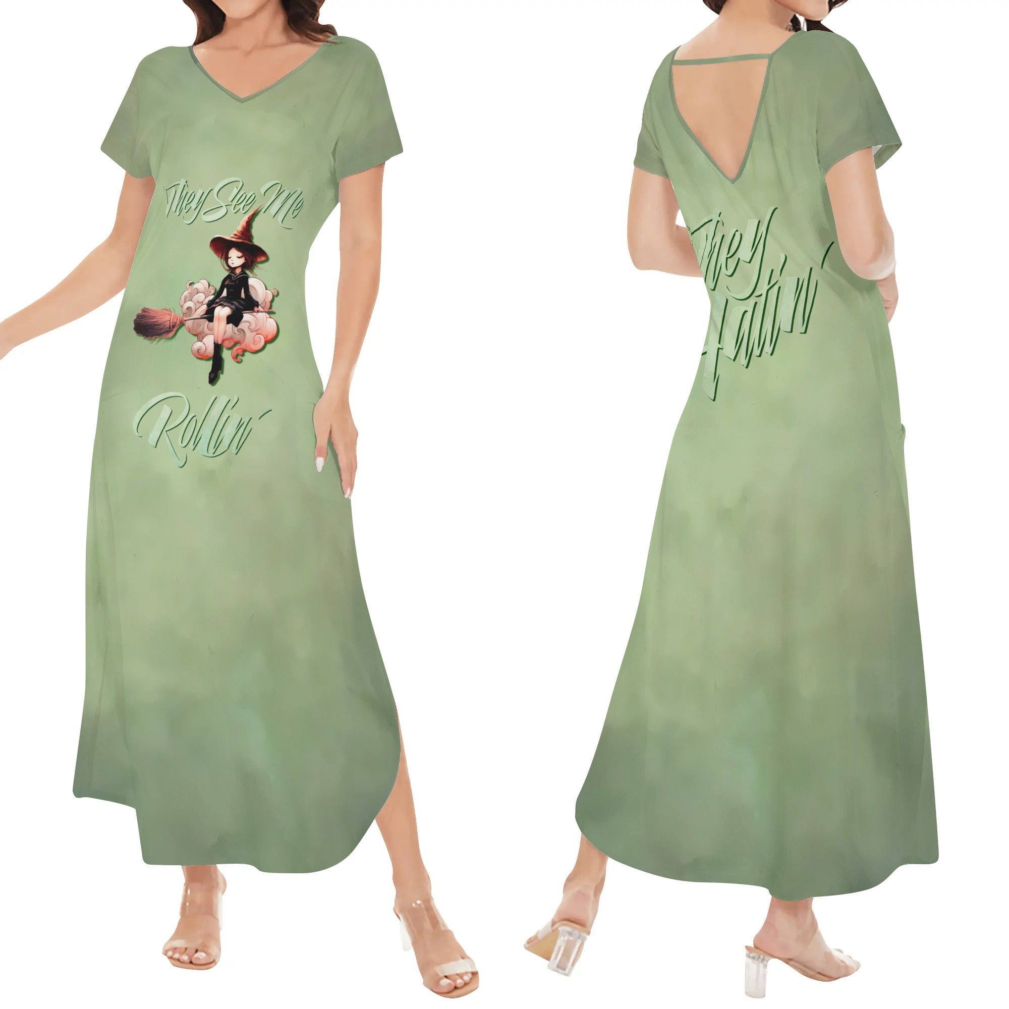 Vestido mujer manga corta -- Rolin´