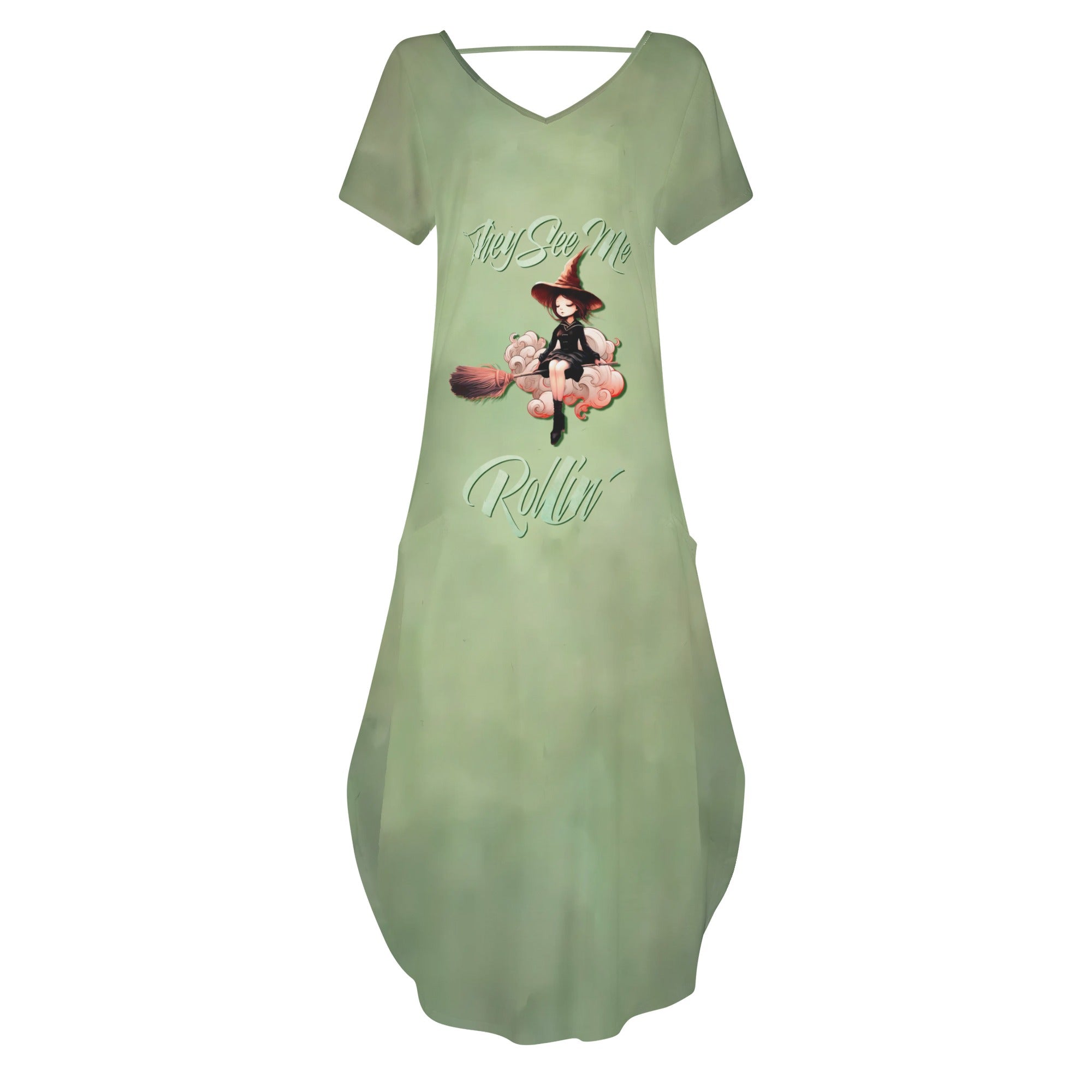 Vestido mujer manga corta -- Rolin´