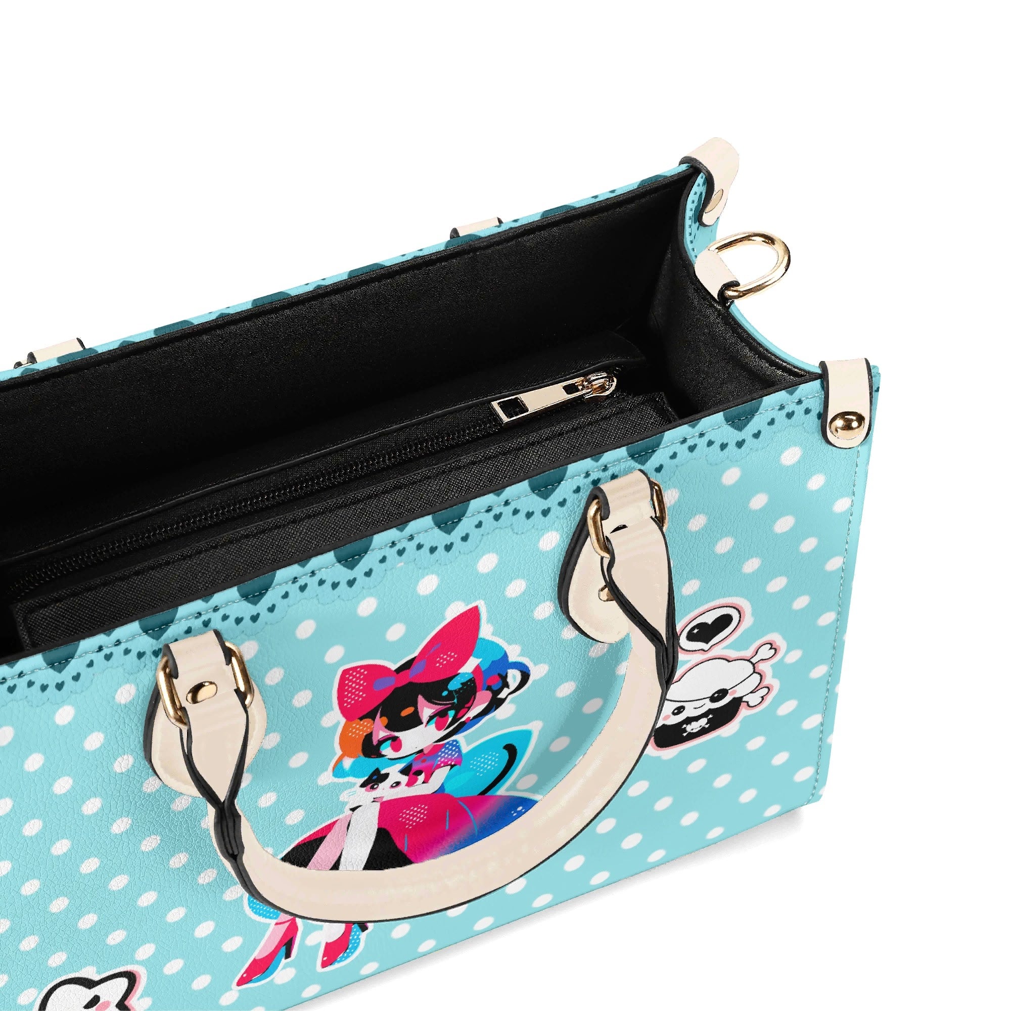 Bolso Rosa mujer corte clásico correa -- Pin Up