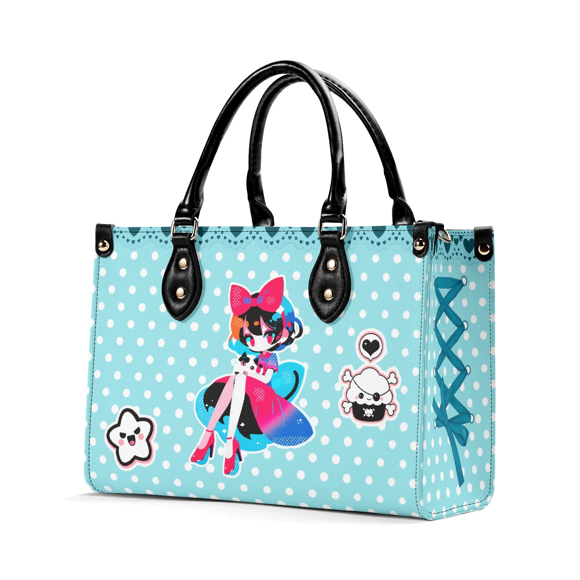 Bolso Rosa mujer corte clásico correa -- Pin Up