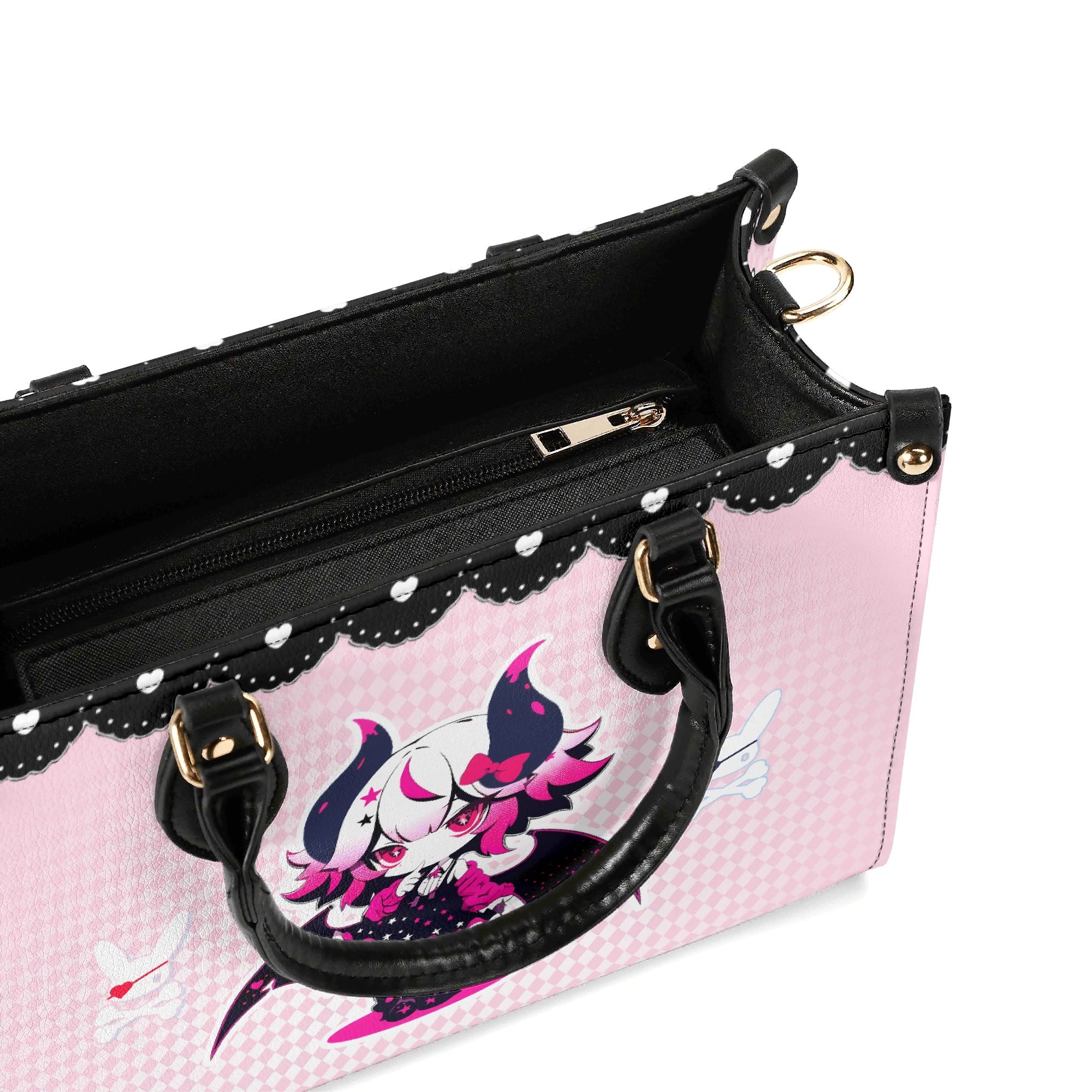 Bolso Rosa mujer corte clásico correa -- Spooky