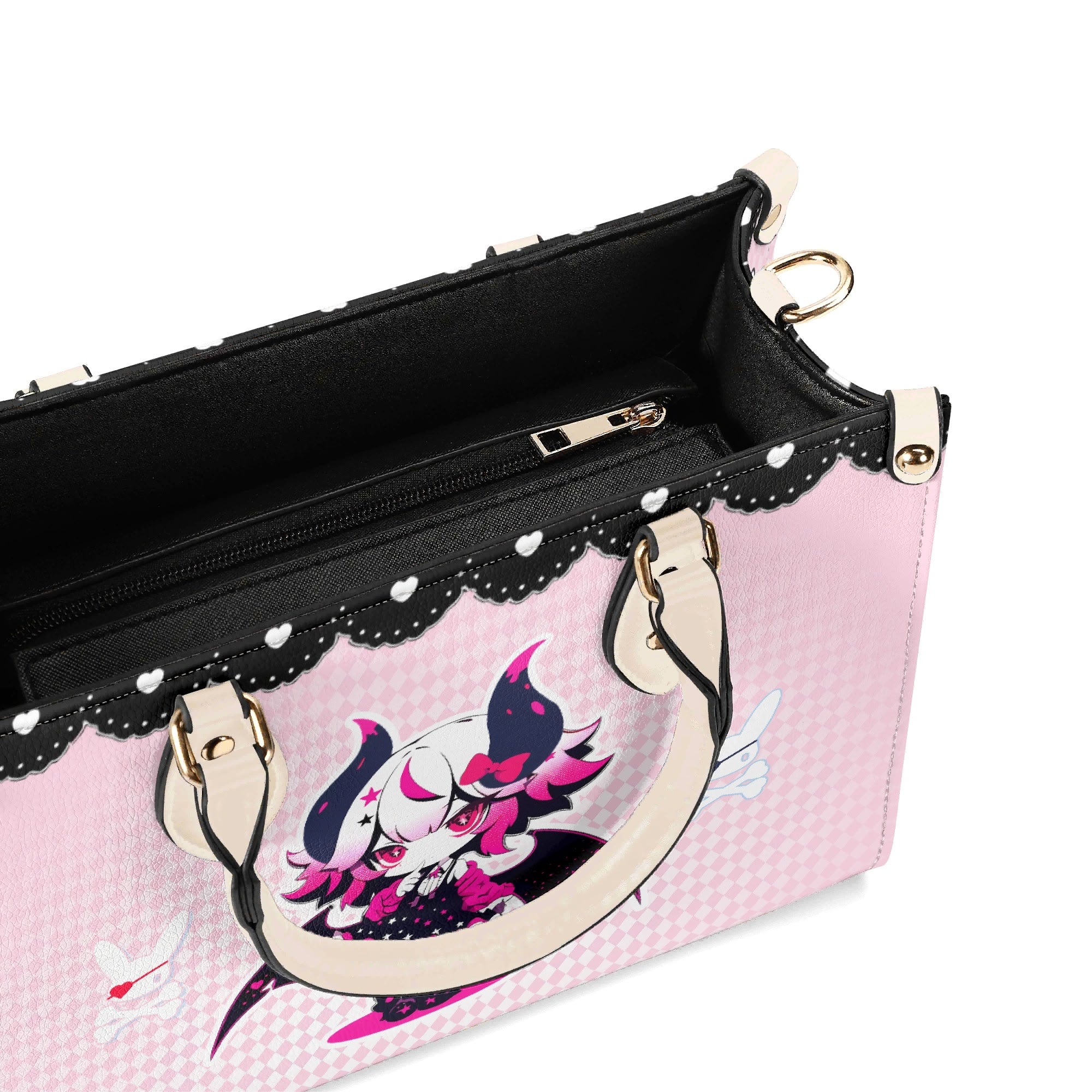 Bolso Rosa mujer corte clásico correa -- Spooky