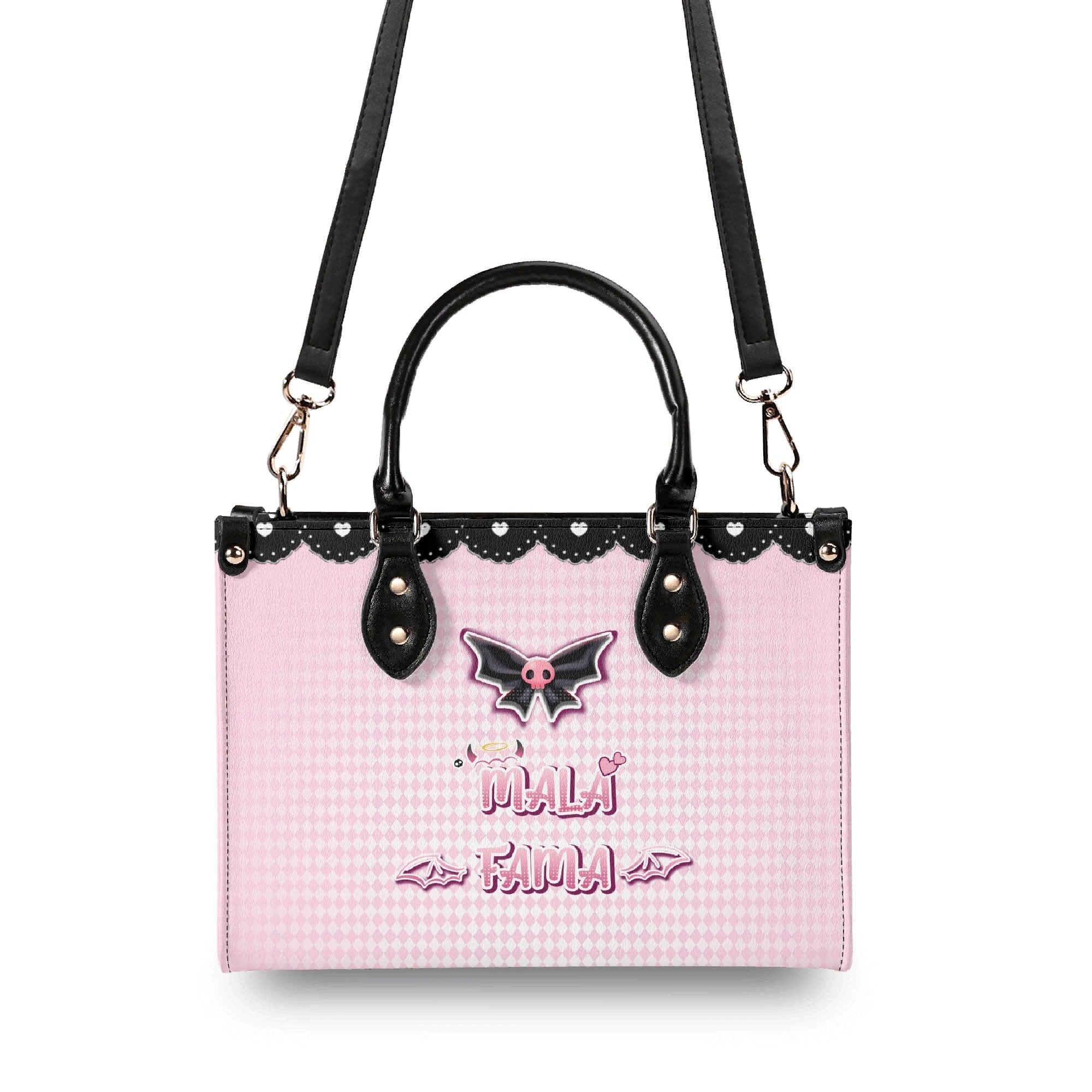 Bolso Rosa mujer corte clásico correa -- Spooky