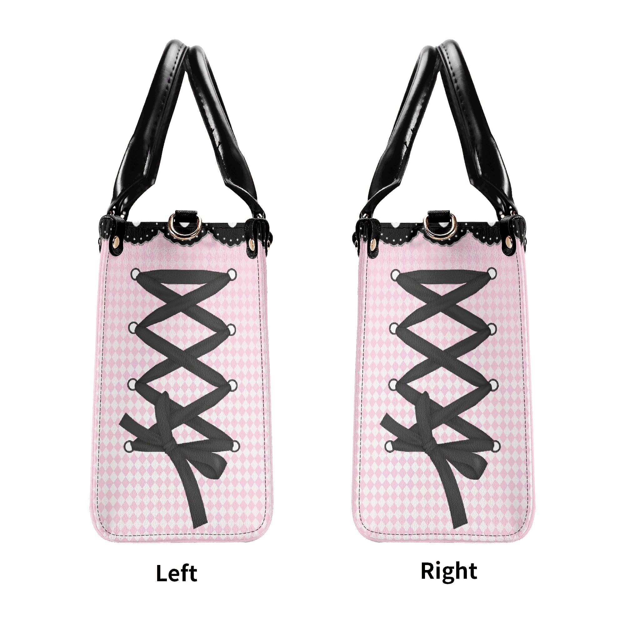 Bolso Rosa mujer corte clásico correa -- Spooky