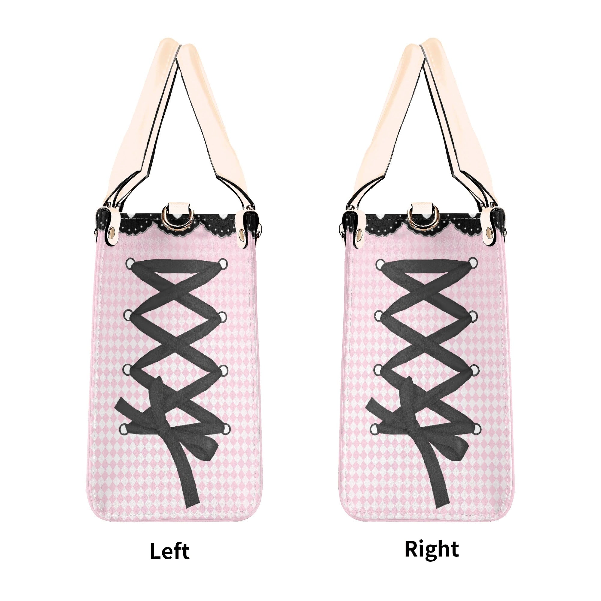 Bolso Rosa mujer corte clásico correa -- Spooky