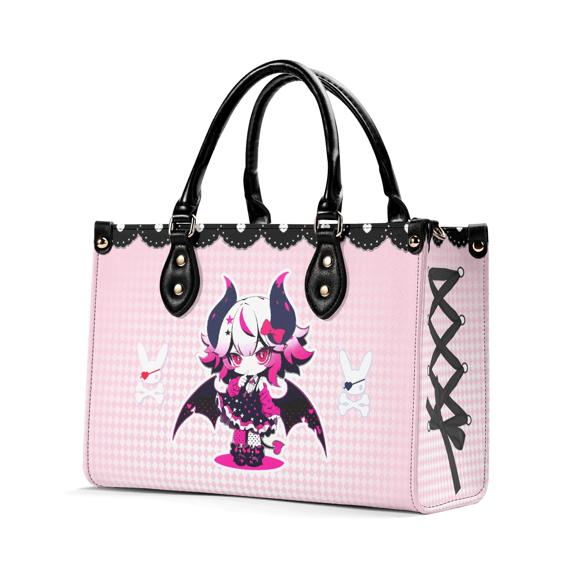 Bolso Rosa mujer corte clásico correa -- Spooky