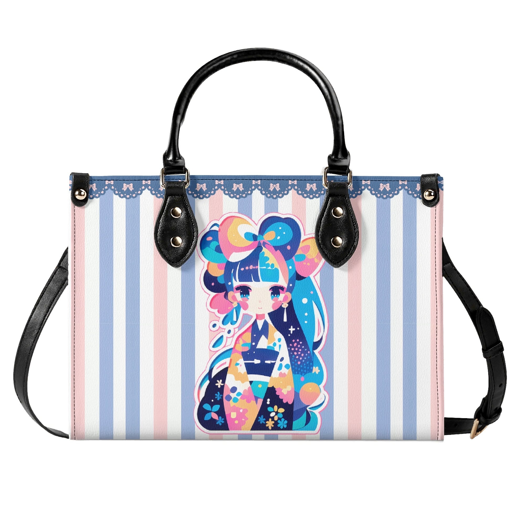 Bolso Rosa mujer corte clásico correa -- Geisha