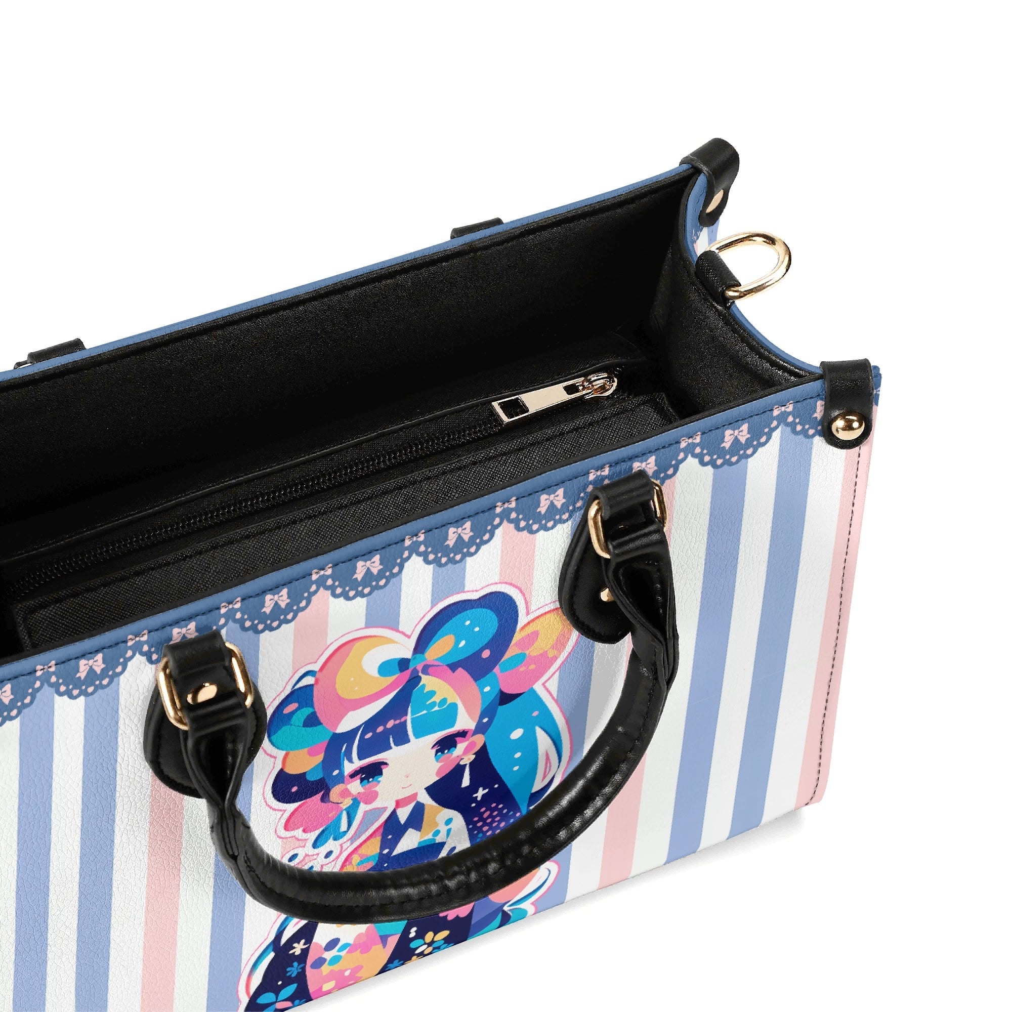 Bolso Rosa mujer corte clásico correa -- Geisha