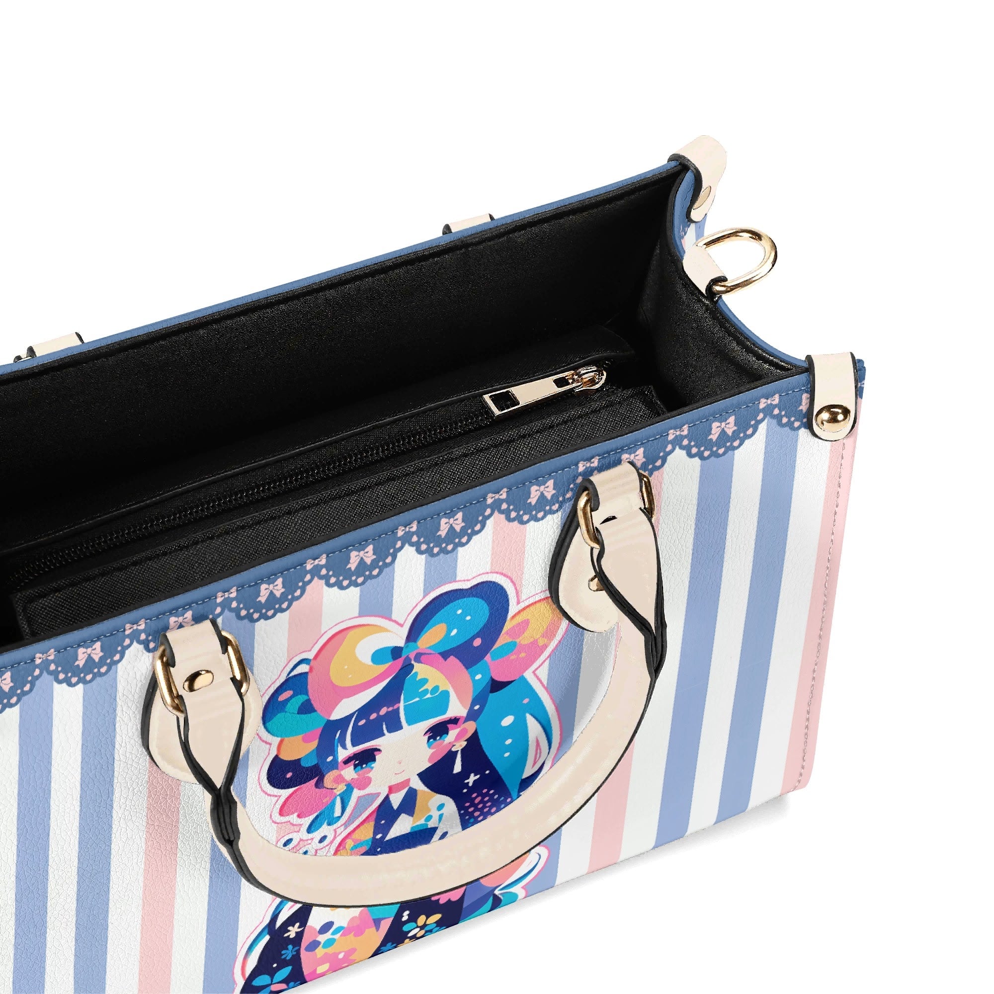 Bolso Rosa mujer corte clásico correa -- Geisha