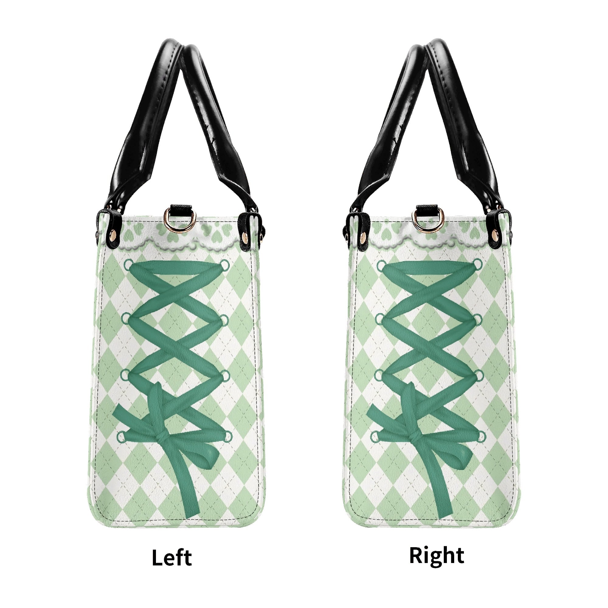 Bolso verde mujer corte clásico correa -- Japan Juvenile