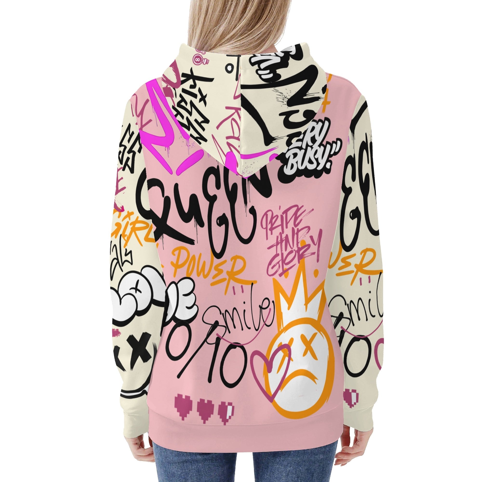 Hoodie - con Grafitis – Streetwear con Actitud Propia