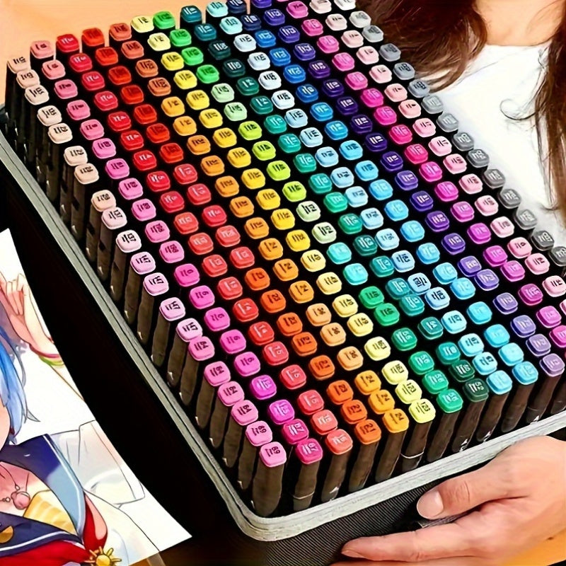 Dual Tip Alcohol Markers  120168 Colors Art Markers for Drawing Illustration  Coloring